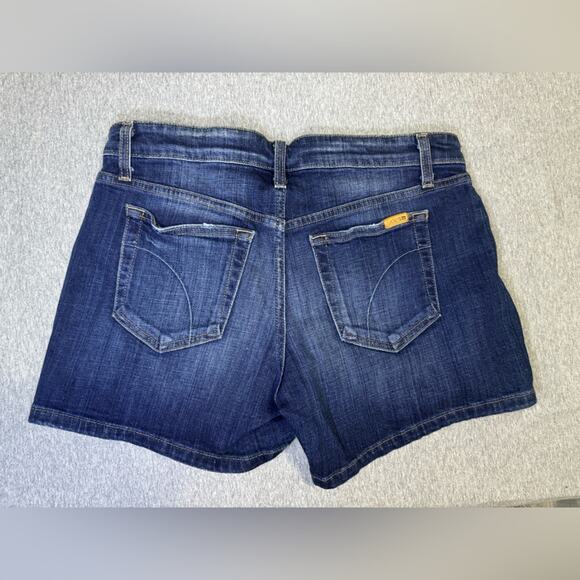 Joe's Jeans Dark Blue Denim Shorts | Size 29 - Picture 2 of 6